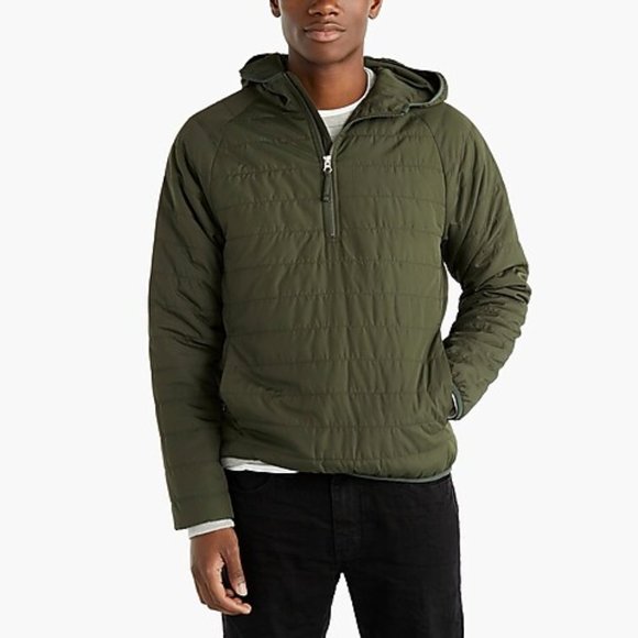 J. Crew Other - J. Crew LIGHTWEIGHT-DOWN ANORAK Hoodie Jacket